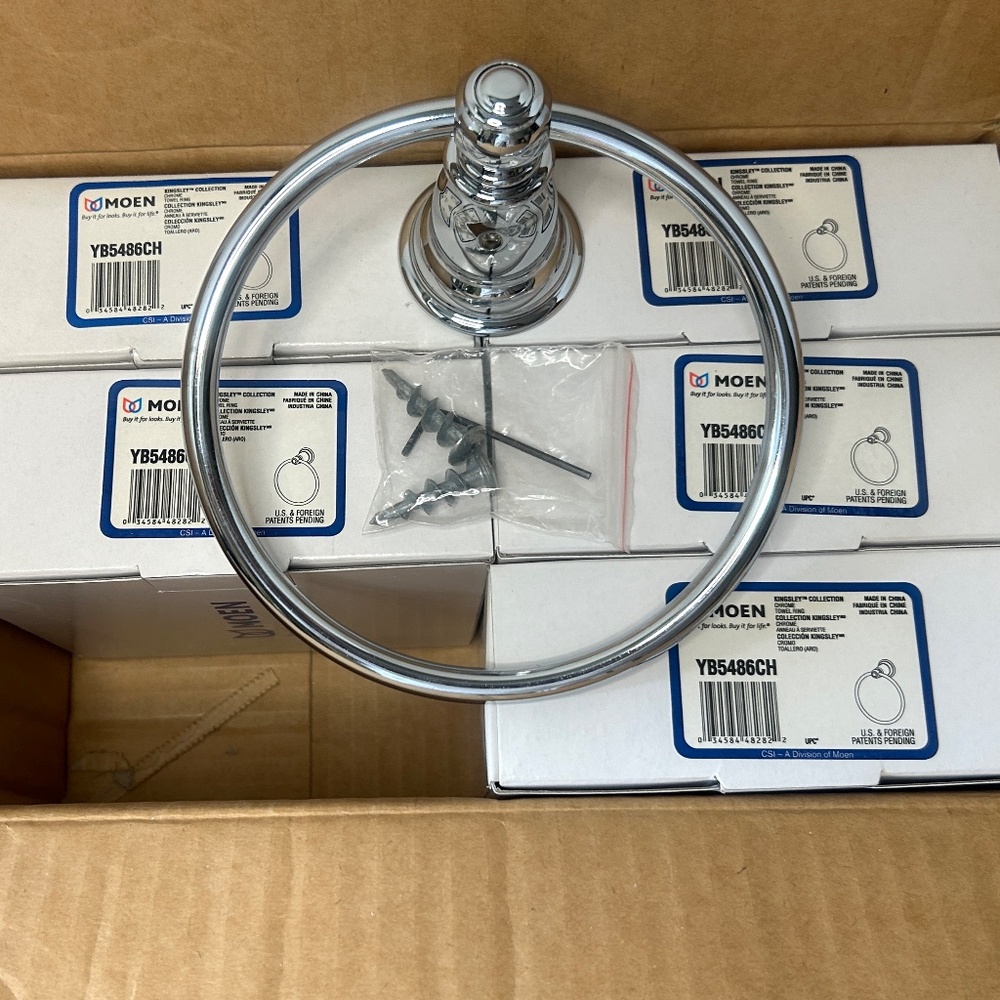 Moen Towel Ring in Chrome
